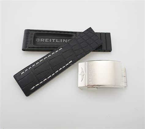 breitling world silver rubber band|Breitling 22 20 rubber strap.